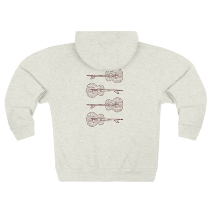 Ventana Santa Cruz Guitar Collab Zip Hoodie
