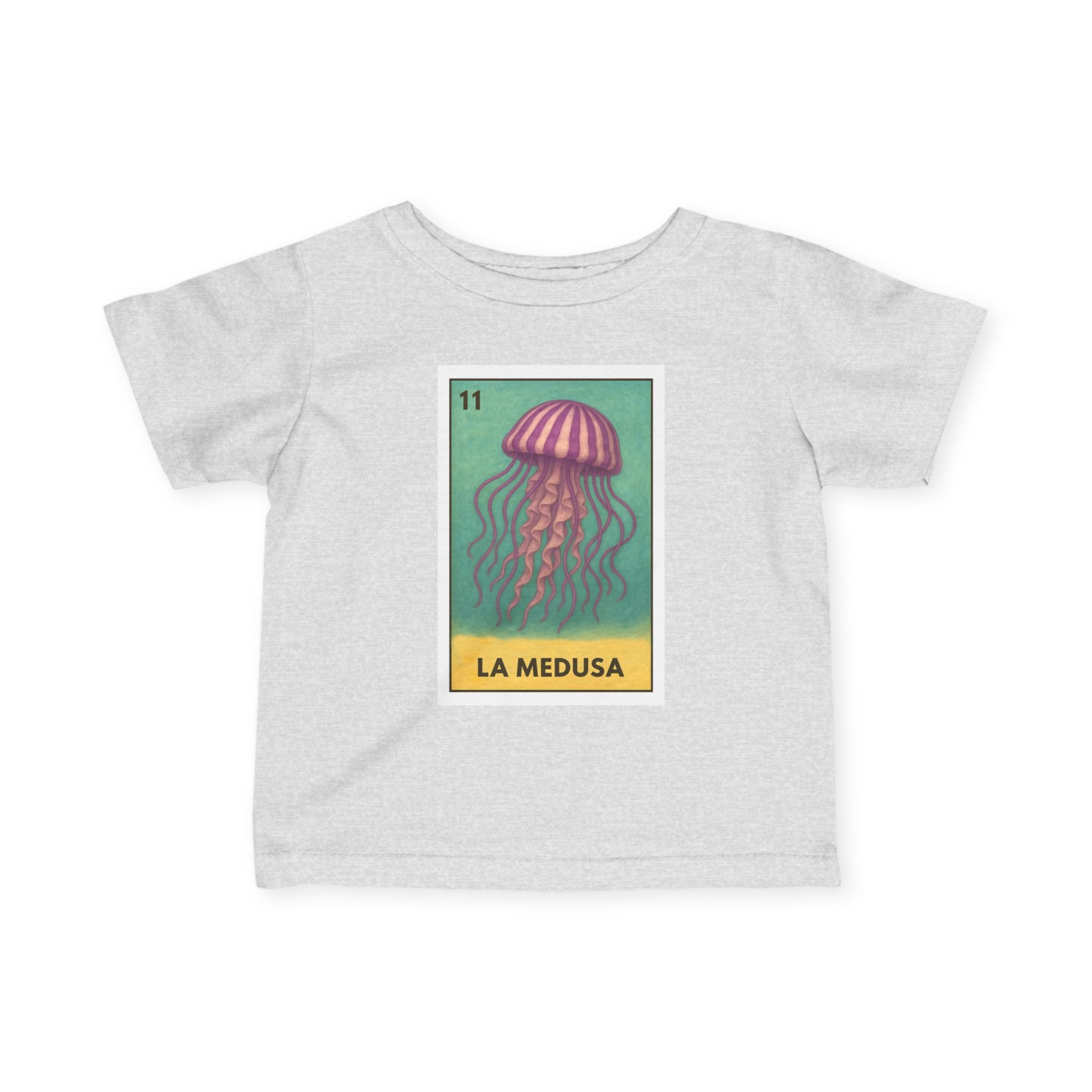 Sea Jelly Lotería infant cotton t-shirt image 5