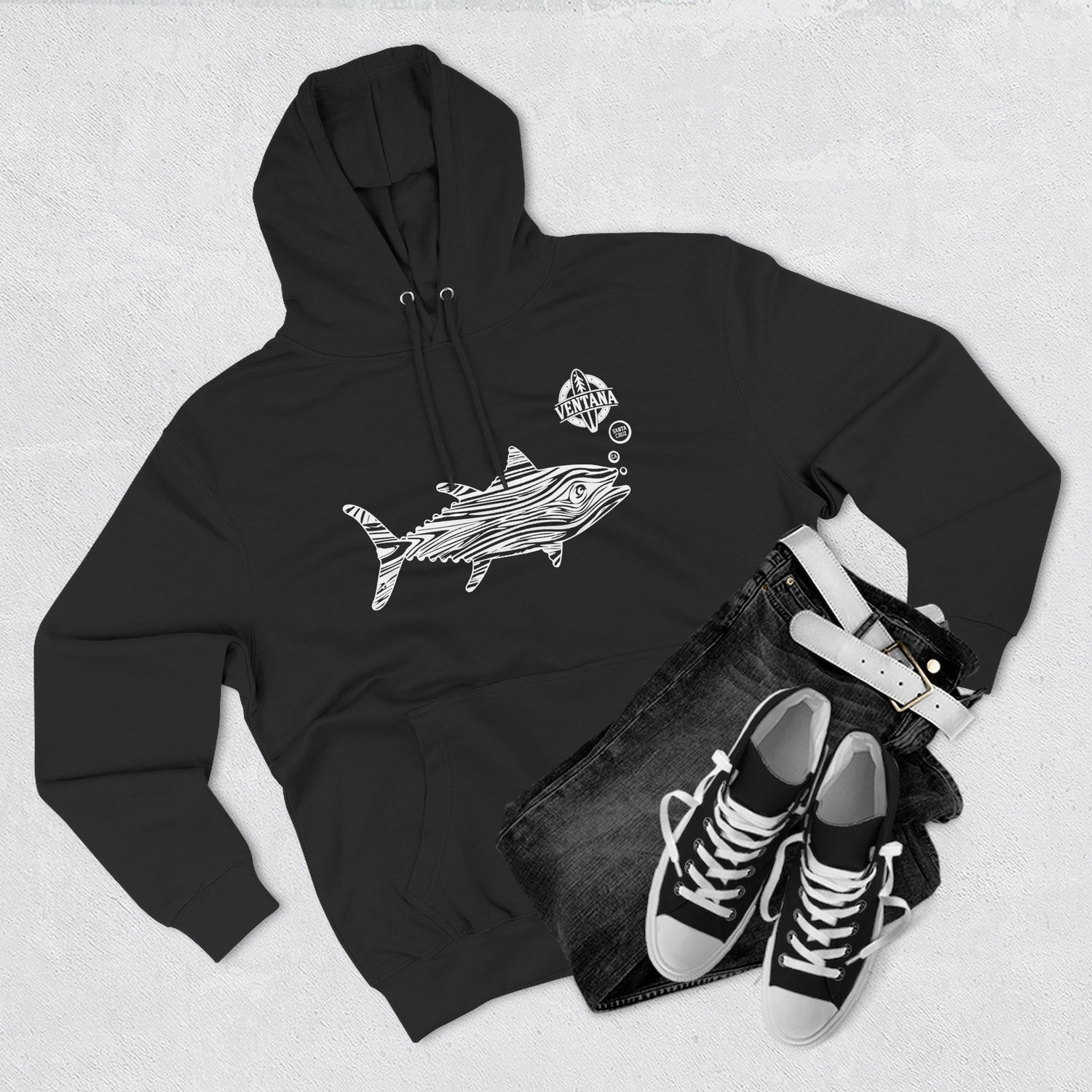 Ventana Wooden Tuna Fleece Hoodie