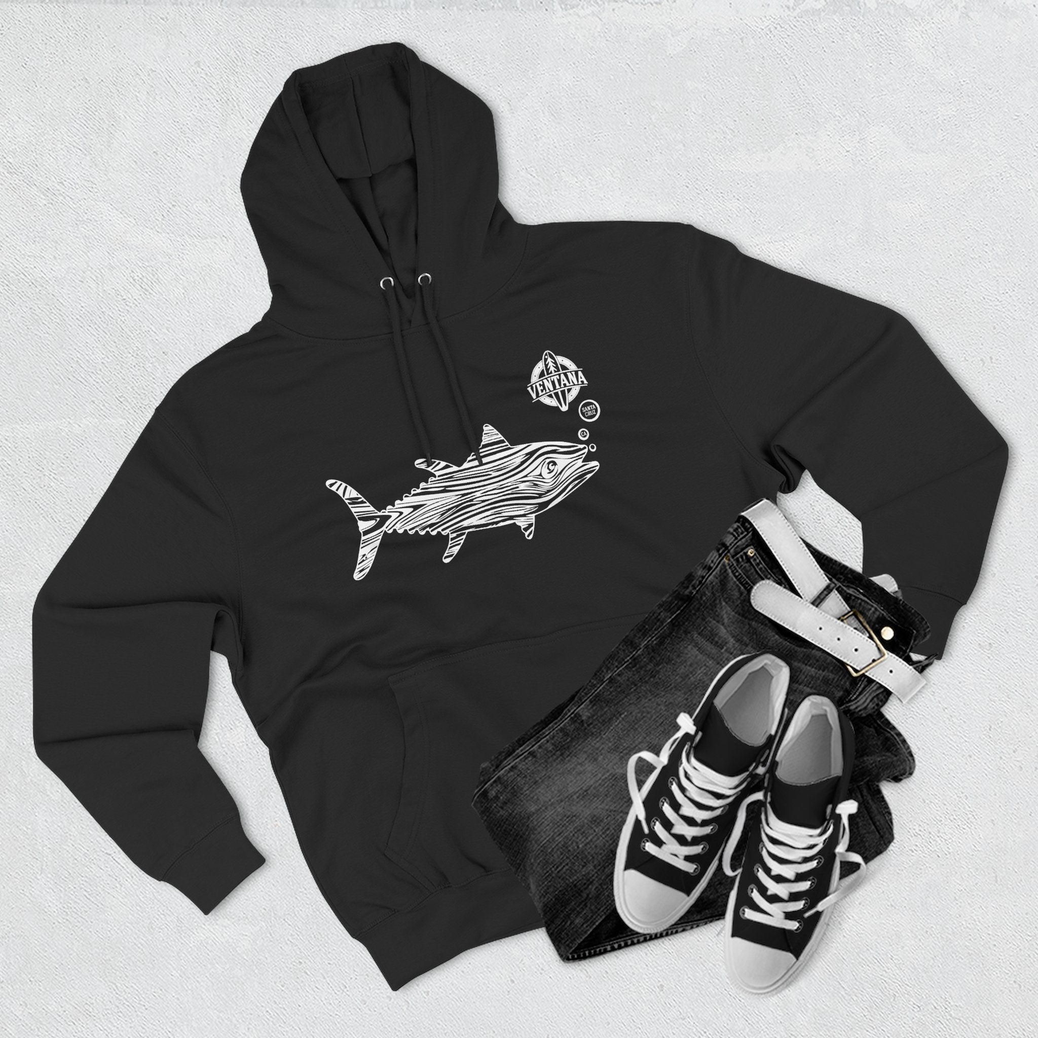 Ventana Wooden Tuna Fleece Hoodie