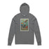 Kelp Forest Lotería cotton hooded long sleeve t-shirt image 2