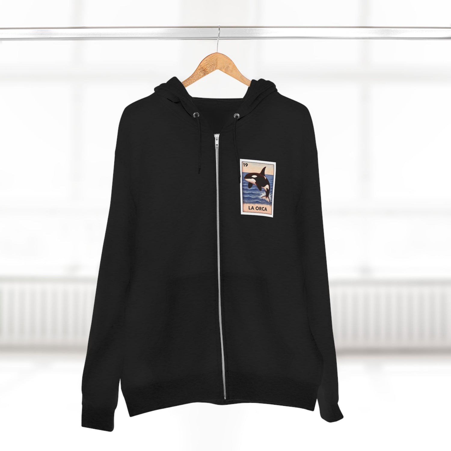 Orca Lotería zip fleece hoodie image 19