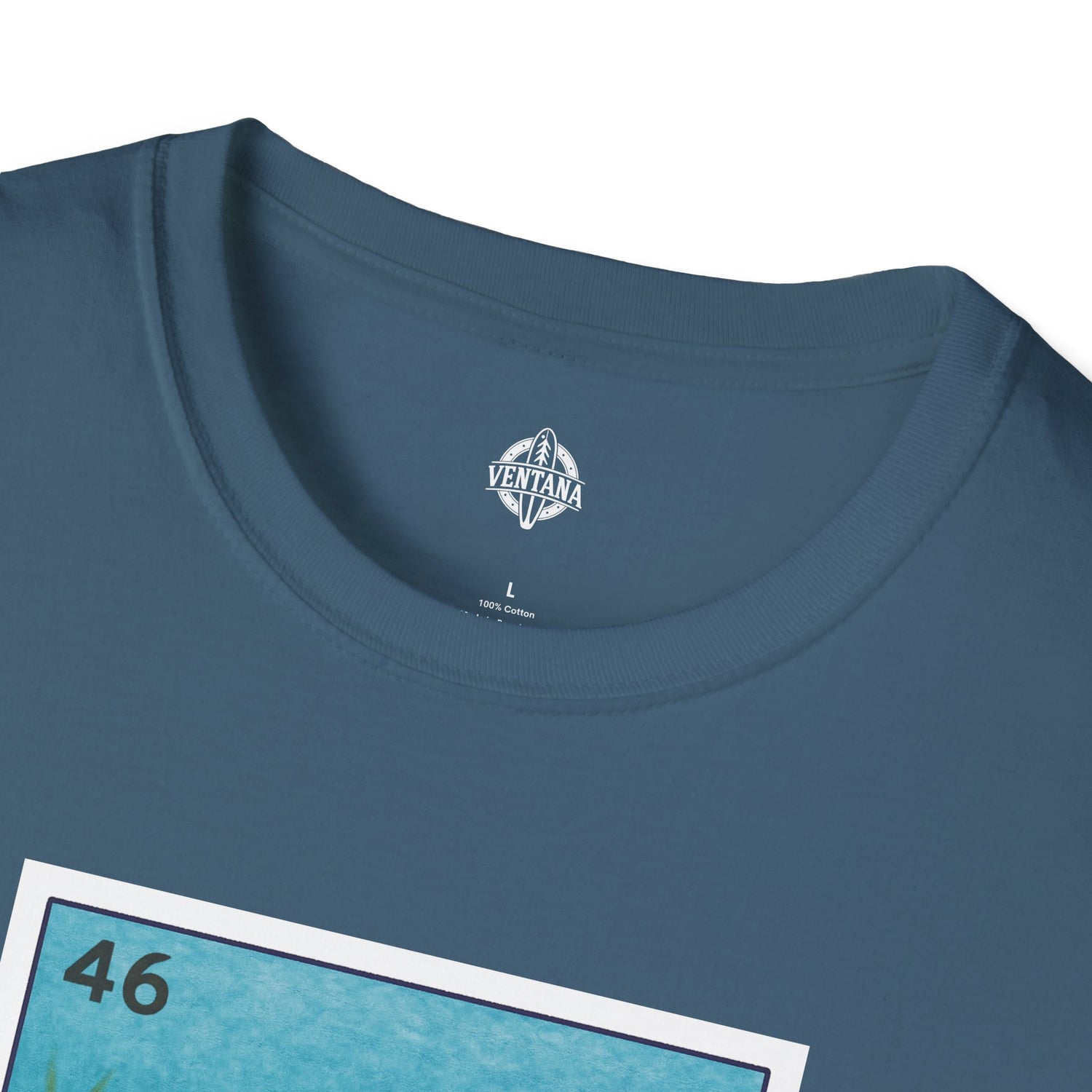 Turtle Lotería Unisex - Soft Style U.S. Cotton T-Shirt (La Tortuga)