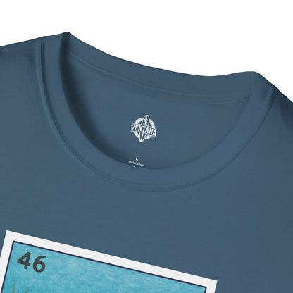 Turtle Lotería Unisex - Soft Style U.S. Cotton T-Shirt (La Tortuga)