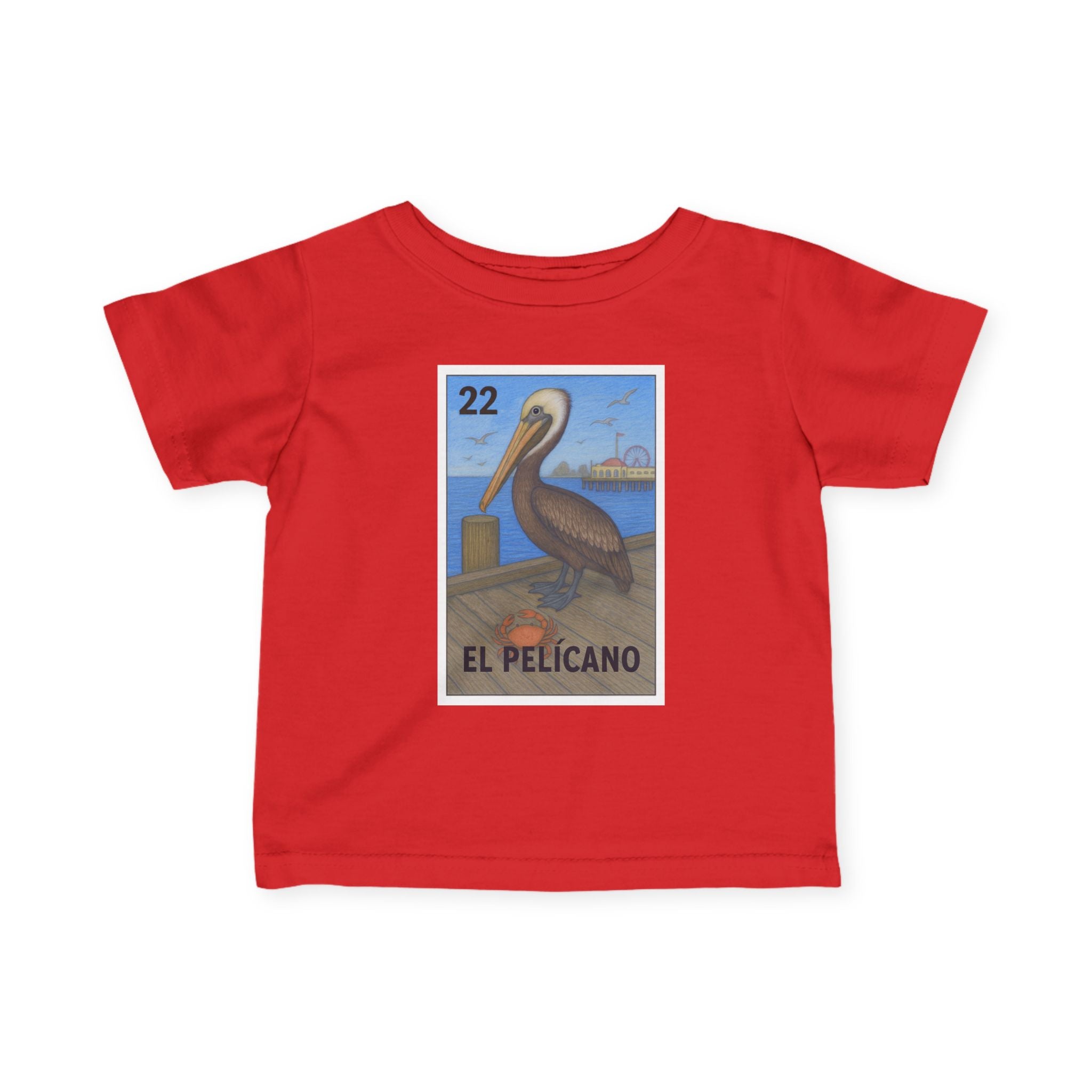Pelican Loteria infant cotton t-shirt product image 16