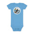Surf with Otter 841 by Thiago Bianchini baby cotton onesie image 1