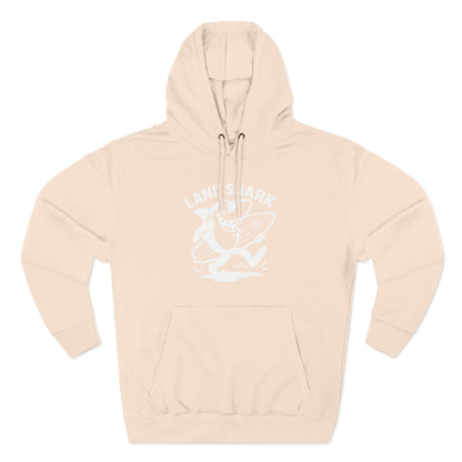 Land Shark Unisex - Pull-Over Cotton Blend Fleece Hoodie