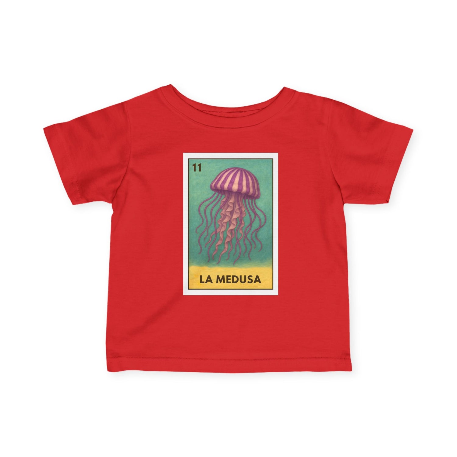 Sea Jelly Lotería infant cotton t-shirt image 17