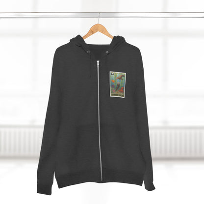 Kelp Forest Lotería zip fleece hoodie image 14