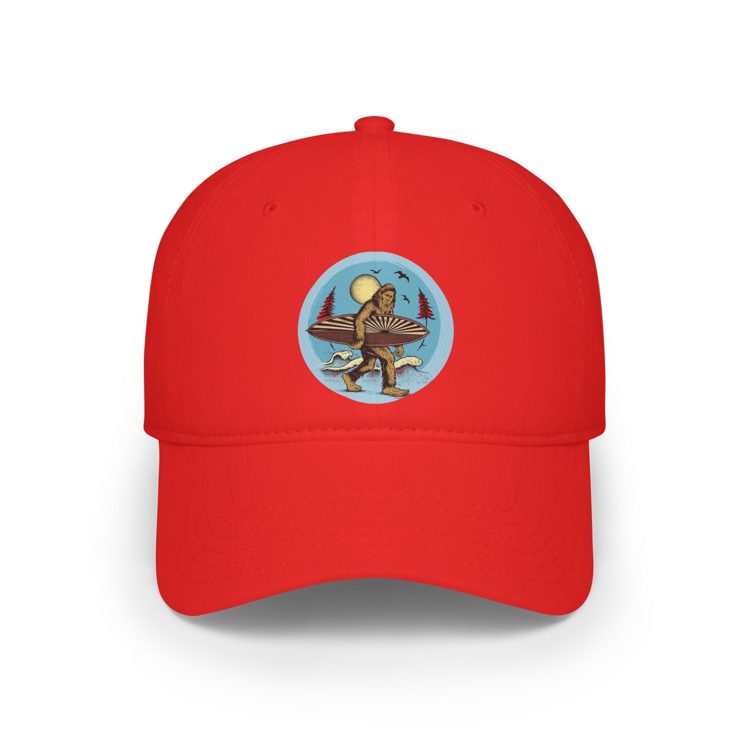 Ventana Surfsquatch by Thiago Bianchini Unisex - 100% Cotton Baseball Cap