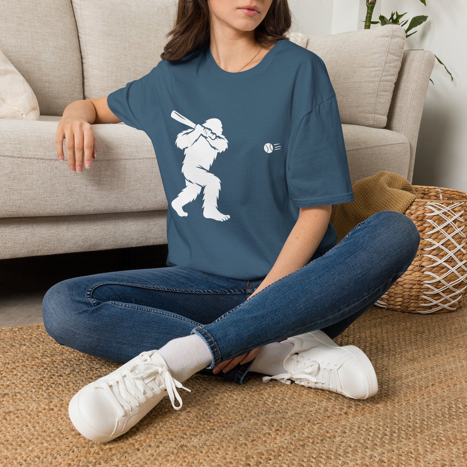 Ventana Sluggersquatch Unisex - U.S. Cotton T-Shirt