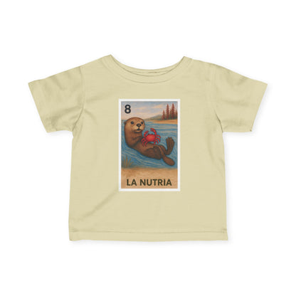 Sea Otter Lotería infant cotton t-shirt image 6