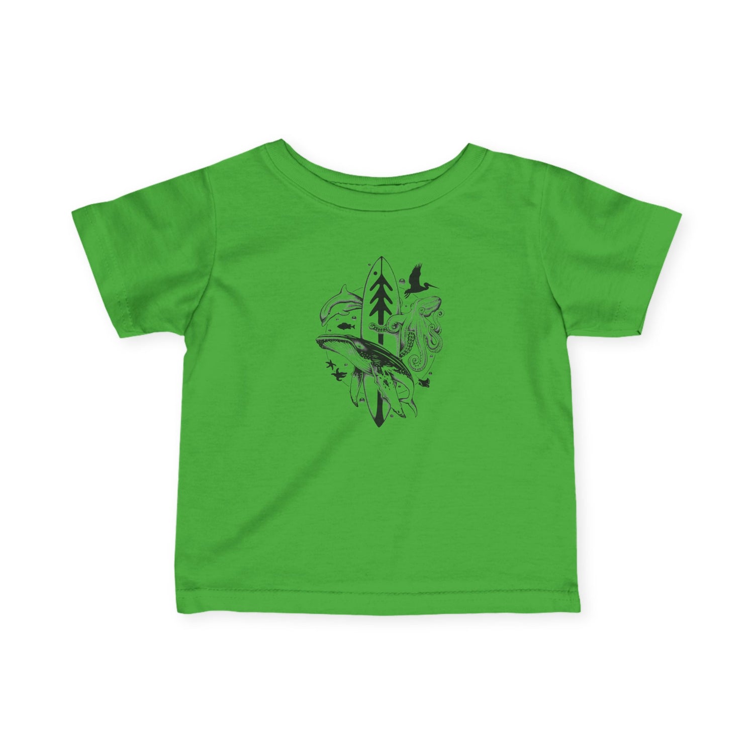 Ventana Monterey Bay by Thiago Bianchini infant cotton t-shirt image 7