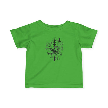 Ventana Monterey Bay by Thiago Bianchini infant cotton t-shirt image 7