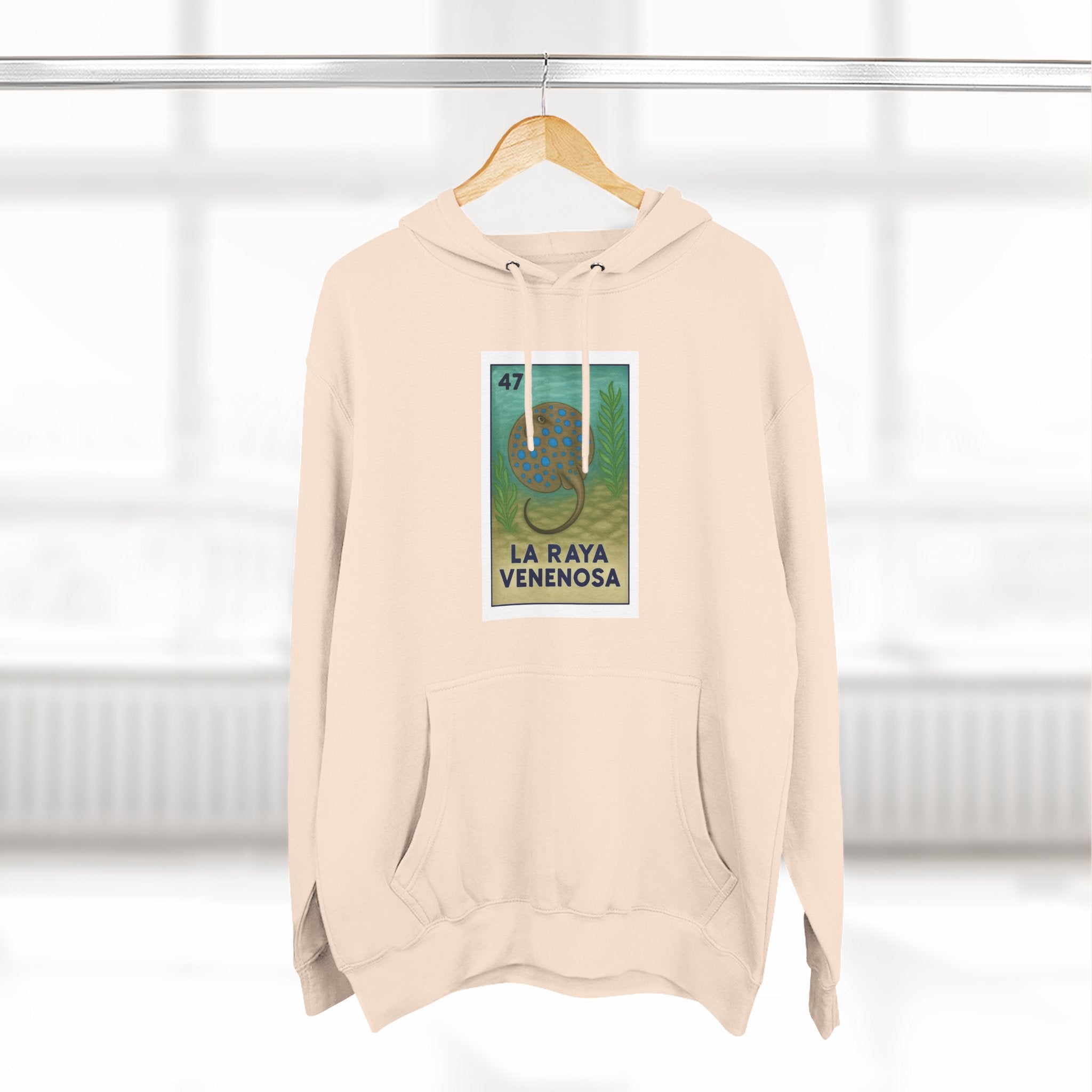 Stingray Lotería Fleece Hoodie