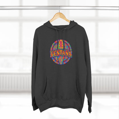 Ventana Psychedelic Treefish Logo Fleece Hoodie