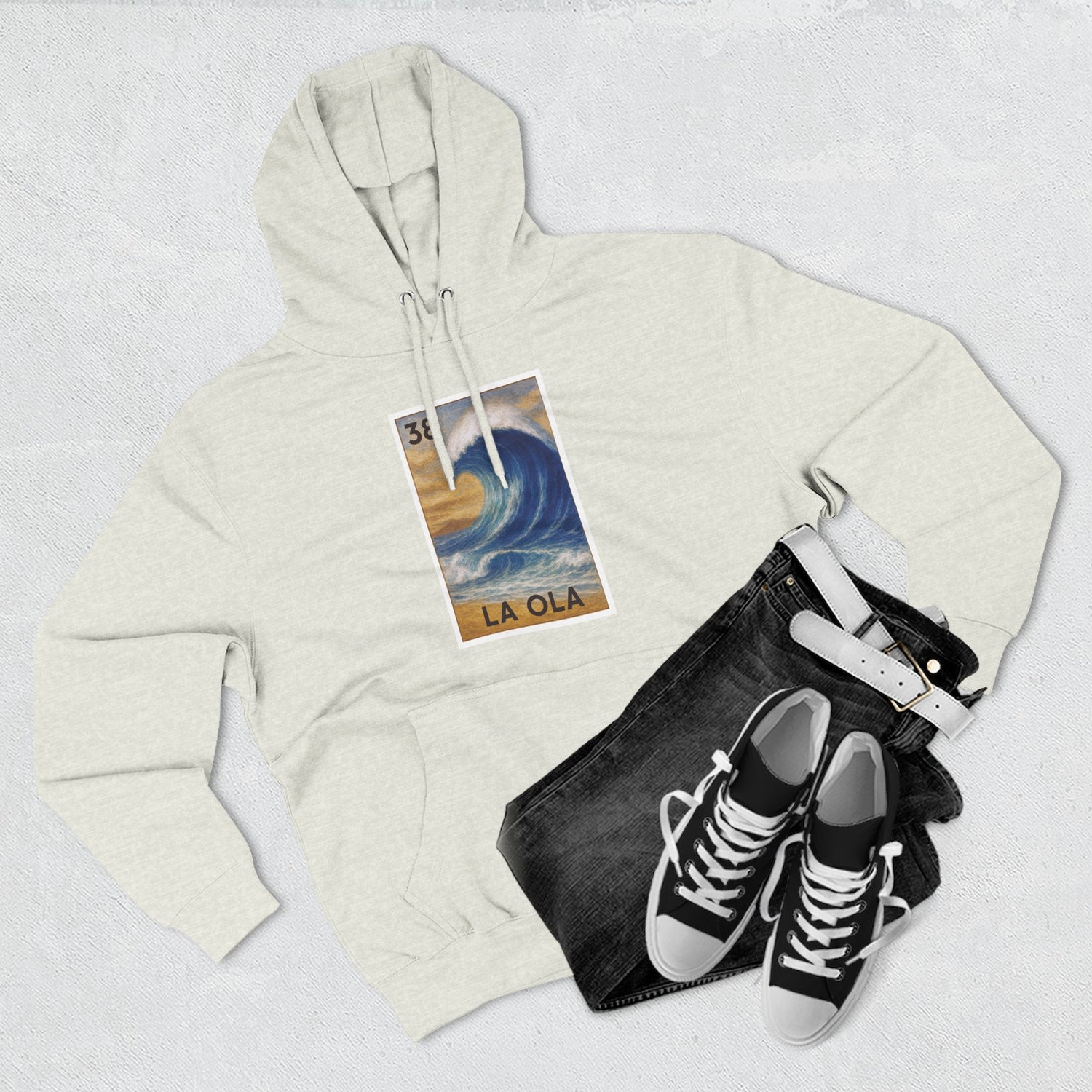 Wave Lotería Fleece Hoodie