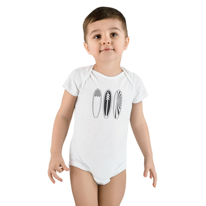 Ventana Three Board baby cotton onesie image 6