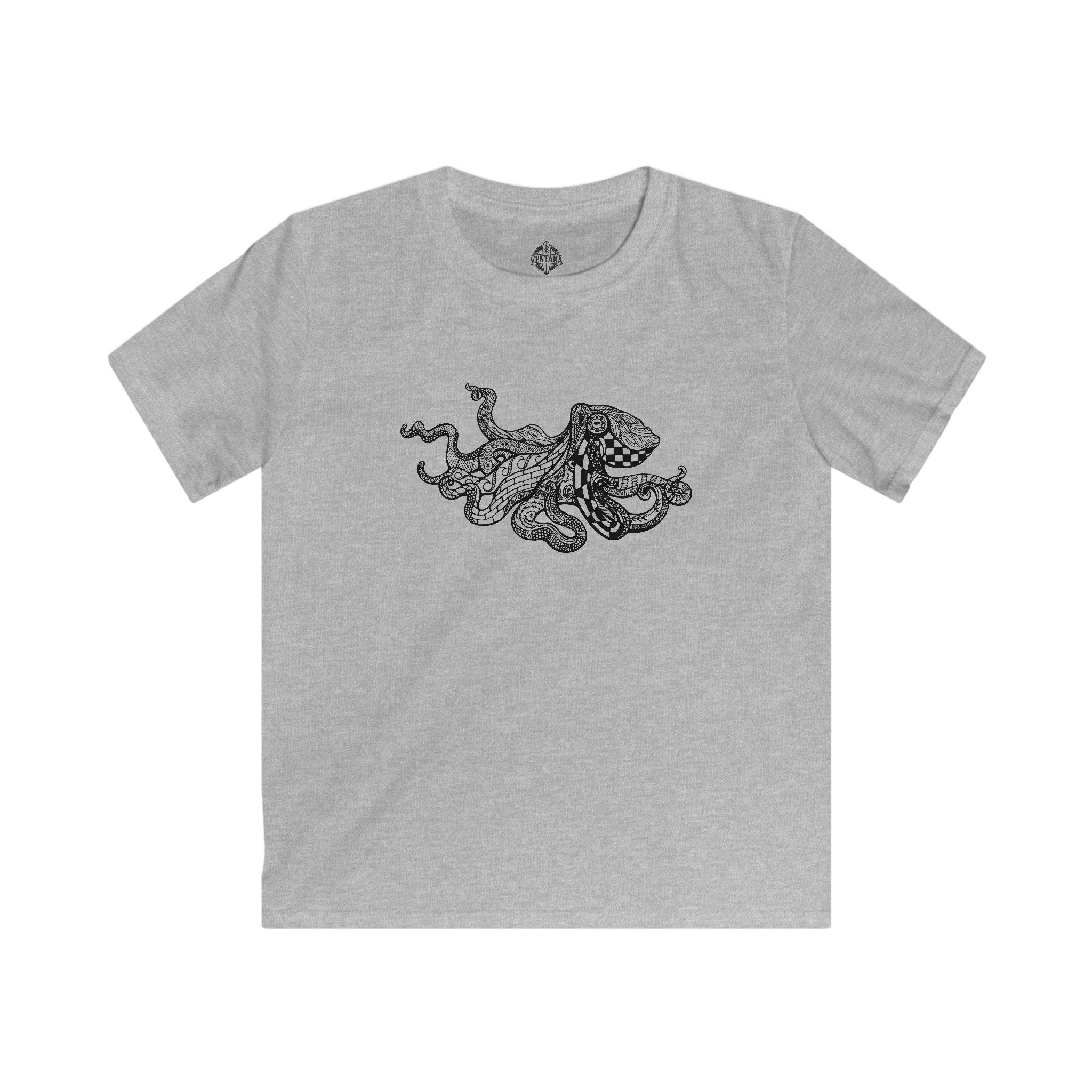Ventangle Octopus kids soft style t-shirt image 6