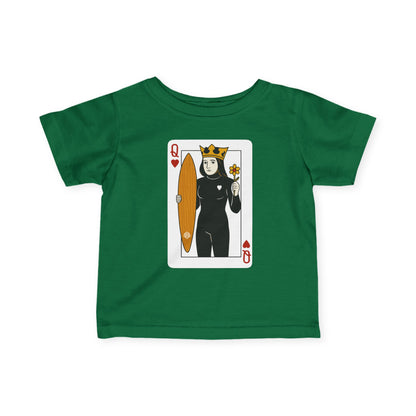 Queen of Hearts Surfer infant cotton t-shirt product image 9