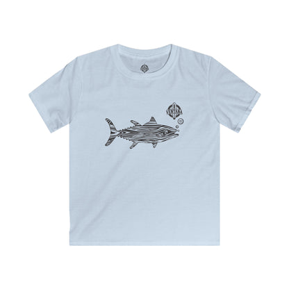 Ventana Wooden Tuna kids soft style t-shirt image 2