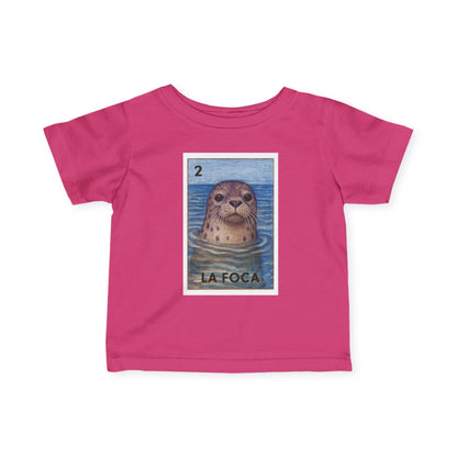 Seal Lotería infant cotton t-shirt image 15
