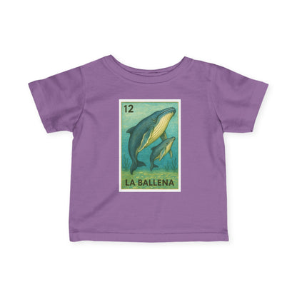 Whale Lotería infant cotton t-shirt image 14
