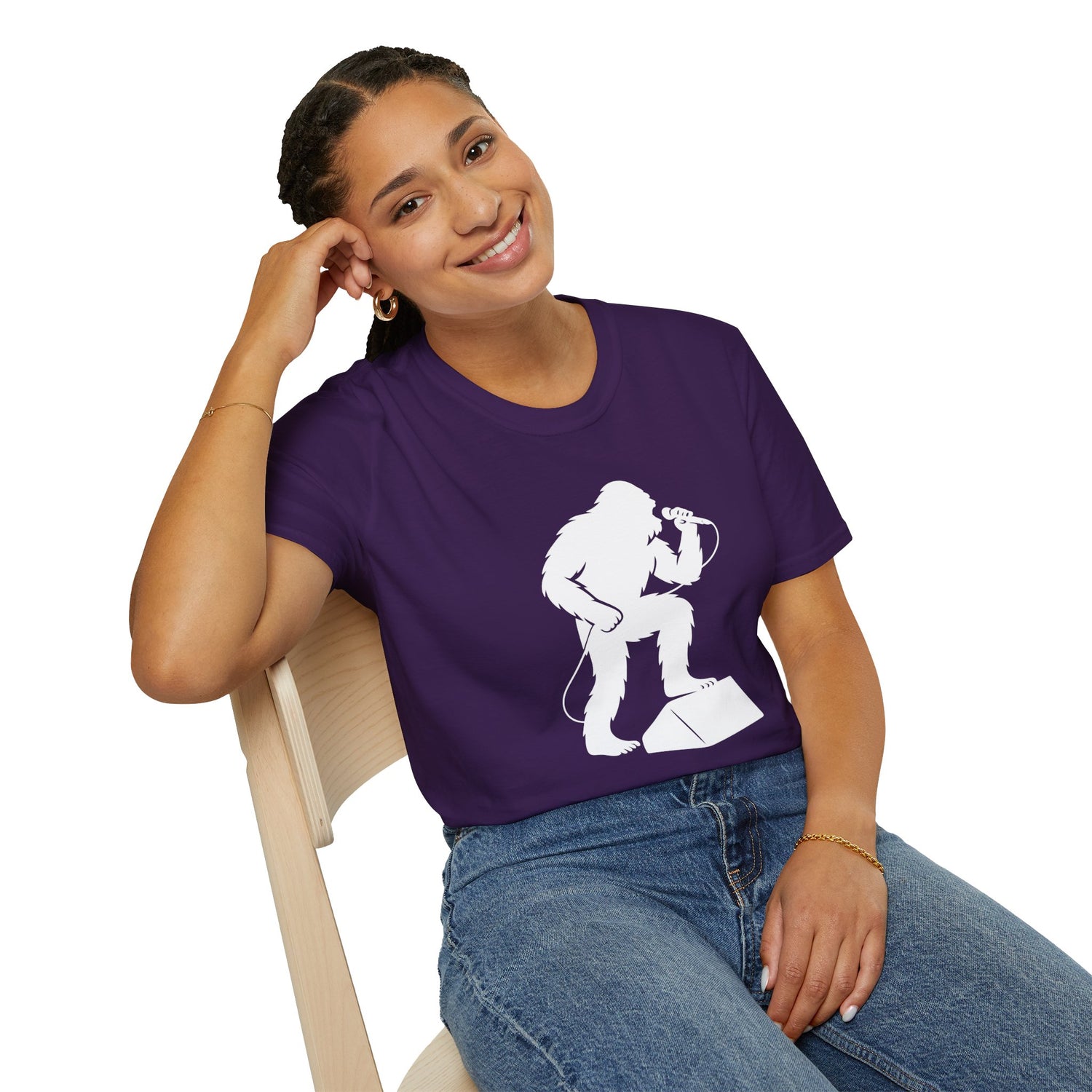 Ventana Ampedsquatch Unisex - U.S. Cotton T-Shirt