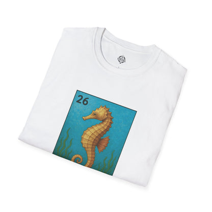 Seahorse Lotería cotton t-shirt image 19