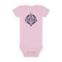 Ventana Psychedelic Treefish Logo baby cotton onesie image 2