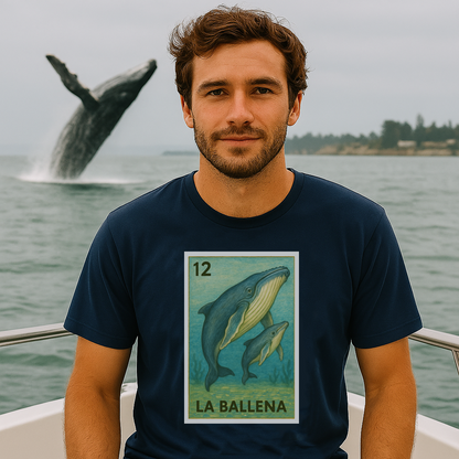 Whale Lotería cotton t-shirt image 17